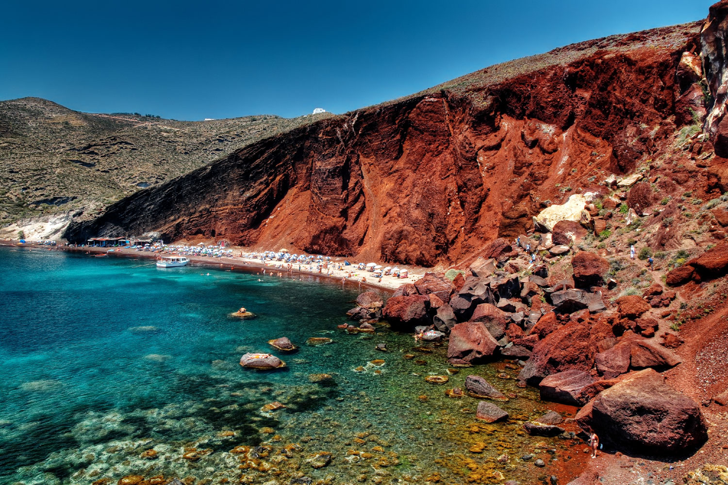 Sip, Swim, and Wander Santorini’s Volcanic Shores & Vineyards - Greek Way